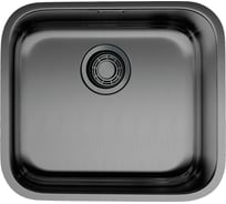 Кухонная мойка Omoikiri Omi 49-U-GM нержавеющая сталь/вороненая сталь 4993073