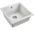 Гранитная мойка Paulmark GERA 50 белый, 445х460 мм, подстольный монтаж PM104546-WH 2