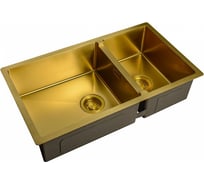 Кухонная мойка ZorG ZL R 780-2-440 BRONZE