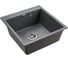Гранитная мойка Paulmark KANTE 50 графит, 510х520 мм PM105152-DG 2
