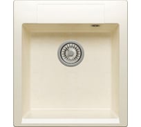 Кухонная мраморная мойка Polygran Argo-460 хлопок №331