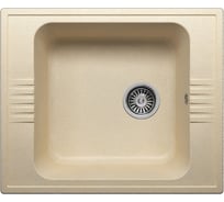 Кухонная мраморная мойка Polygran F-20 бежевый №27