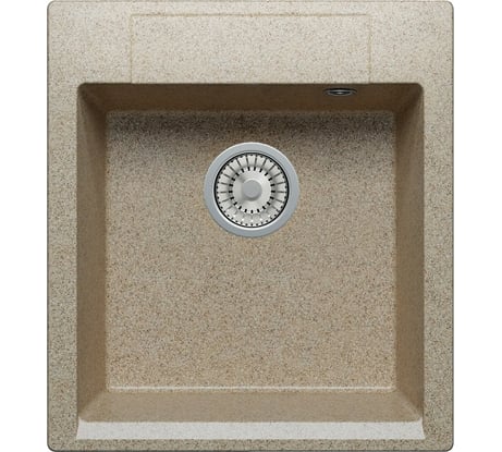 Кухонная мойка мраморная Polygran цвет песочный ARGO-460 №302 444706