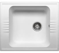 Кухонная мраморная мойка Polygran F-20 белый №26