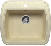 Кухонная мраморная мойка Polygran F-11 опал №328