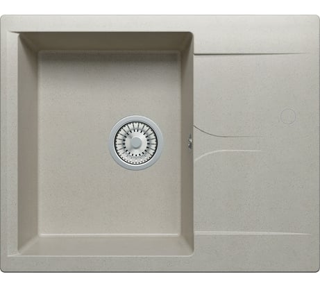 Кухонная мойка мраморная Polygran цвет серый Gals-620 №14 444508