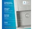 Кухонная мойка мраморная Polygran цвет серый Gals-620 №14 444508 10