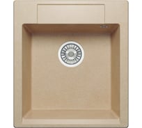 Кварцевая кухонная мойка Tolero, цвет бежевый R-117 №101