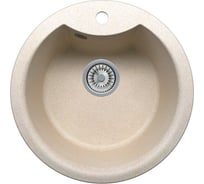 Кварцевая кухонная мойка Tolero, цвет сафари R-108E №102