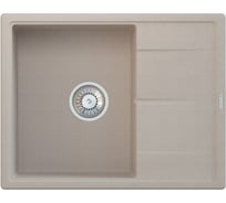 Мойка Pyramis ALINIA 1В 1D 65x51 см, бежевый 70018601