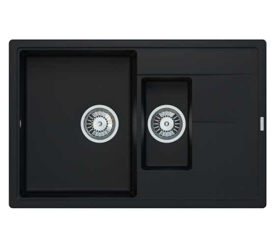 Мойка Pyramis ALINIA 1 1/2В 1D 78x51 см, графит 70029401