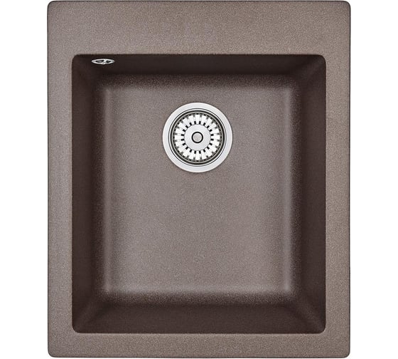 Кухонная кварцевая мойка EMAR EMQ-1415.Q Опал 1