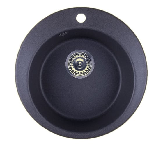 Кухонная кварцевая мойка EMAR EMQ-1475.C Антрацит