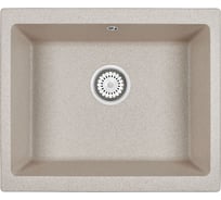 Кухонная кварцевая мойка EMAR EMQ-1555.P Берилл