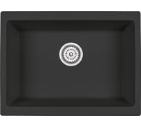 Кухонная кварцевая мойка EMAR EMQ-1555.P Морион