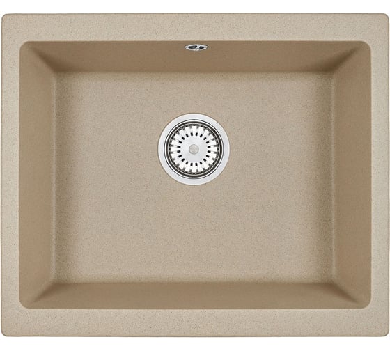 Кухонная кварцевая мойка EMAR EMQ-1555.P Топаз
