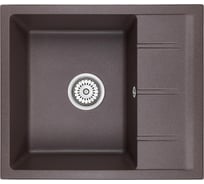 Кухонная кварцевая мойка EMAR EMQ-1580.Q Опал