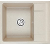 Кухонная кварцевая мойка EMAR EMQ-1580.Q Топаз