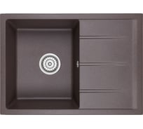 Кухонная кварцевая мойка EMAR EMQ-1700.Q Опал