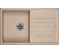 Кухонная кварцевая мойка EMAR EMQ-1790.Q Кварц