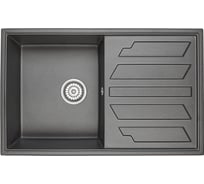 Кухонная кварцевая мойка EMAR EMQ-1790.Q Морион