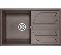 Кухонная кварцевая мойка EMAR EMQ-1790.Q Опал