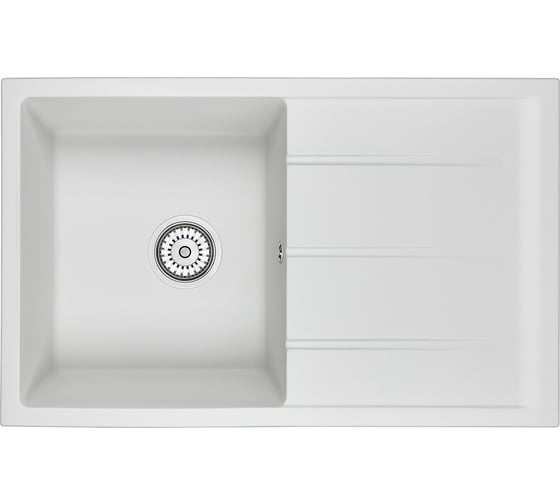 Кухонная кварцевая мойка EMAR EMQ-1800.Q Агат