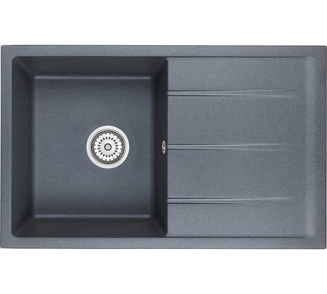 Кухонная кварцевая мойка EMAR EMQ-1800.Q Антрацит