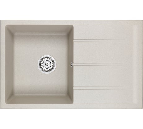 Кухонная кварцевая мойка EMAR EMQ-1800.Q Барит