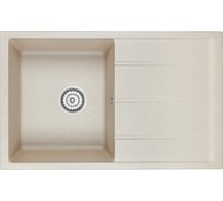 Кухонная кварцевая мойка EMAR EMQ-1800.Q Топаз