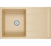 Кухонная кварцевая мойка EMAR EMQ-1800.Q Сардоникс