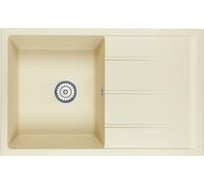 Кухонная кварцевая мойка EMAR EMQ-1800.Q Цитрин