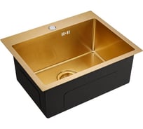 Мойка EMAR универсального монтажа EMB-115 PVD Nano Golden