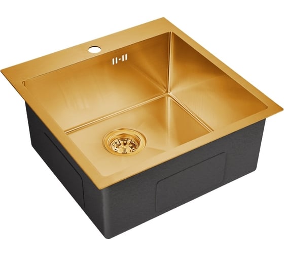 Мойка EMAR универсального монтажа EMB-116 PVD Nano Golden 1