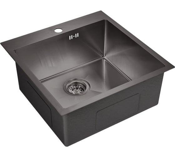 Мойка EMAR универсального монтажа EMB-116 PVD Nano Dark