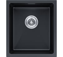Мойка Paulmark LUMI 41UNI, IT-GRANIT, антрацит, 410x460 мм LU41-AN