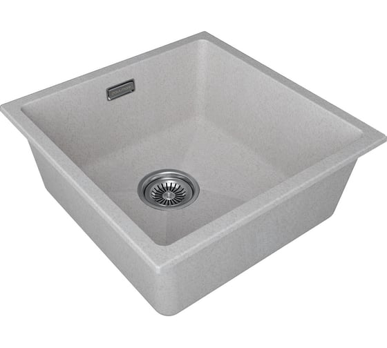 Мойка Paulmark LUMI 45UNI, IT-GRANIT, бежевый, 455x460 мм LU45-BE