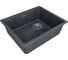 Мойка Paulmark LUMI 55UNI-SKEW, IT-GRANIT, графит, 555x460 мм LU55SK-DG 2