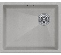 Мойка Paulmark LUMI 55UNI-SKEW, IT-GRANIT, бежевый, 555x460 мм LU55SK-BE