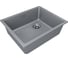 Мойка Paulmark LUMI 55UNI-SKEW, IT-GRANIT, серый металлик, 555x460 мм LU55SK-GRM 2
