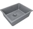 Мойка Paulmark LUMI 55UNI, IT-GRANIT, серый металлик, 555x460 мм LU55-GRM 2