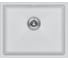 Мойка Paulmark LUMI 55UNI, IT-GRANIT, белый, 555x460 мм LU55-WH 1