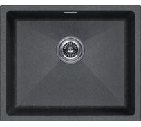 Мойка Paulmark LUMI 55UNI, IT-GRANIT, графит, 555x460 мм LU55-DG