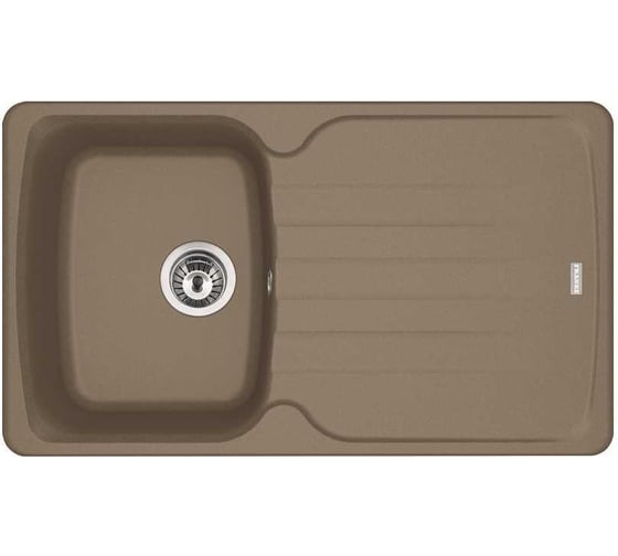 Мойка FRANKE AZG 611-86 стоп-вентиль, миндаль 114.0489.274