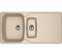 Мойка FRANKE AZG 651 стоп-вентиль, бежевый 114.0489.382