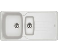 Мойка FRANKE AZG 651 стоп-вентиль, белый 114.0489.339