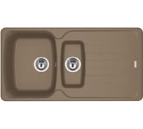 Мойка FRANKE AZG 651 стоп-вентиль, миндаль 114.0489.384