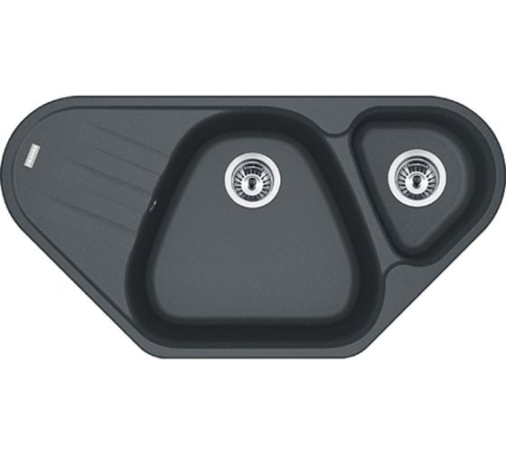 Мойка FRANKE AZG 661-E стоп-вентиль, графит 114.0489.399