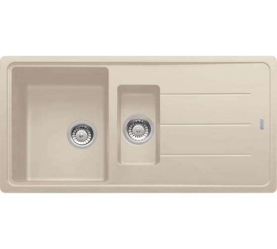 Мойка FRANKE BFG 651 вентиль-автомат, ваниль 114.0296.632 1