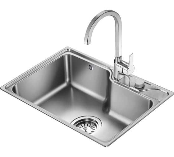 Врезная кухонная мойка Oulin OL-CS210S